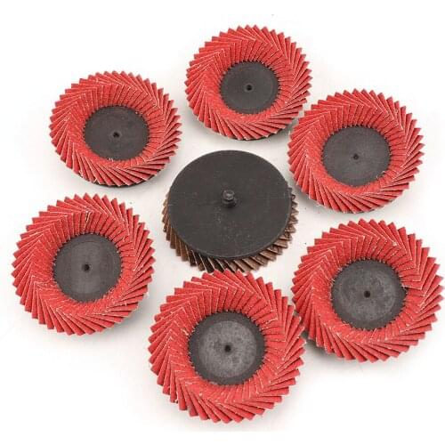 High Density Ceramic Flap Disc 3''For Metal Rust Removal Wood Polishing Cast Cleaning Abrasive Tools Angle Grinder 60 Grit 10Pcs