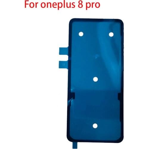 2PCS For Oneplus 8 pro Back Battery cover Rear door Bezel 3M Glue Double Sided Adhesive Sticker Tape For Oneplus8 pro
