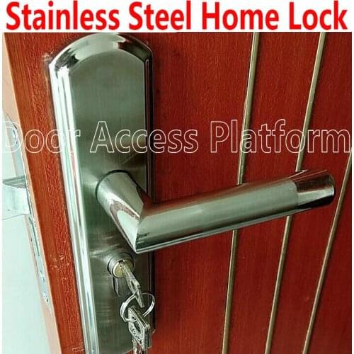 Kitchen Door Lock Stainless Steel Metal Home security access control system,Home safe locker open door wooden door mechnical