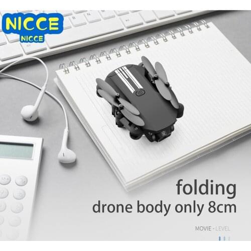 Nicce Mini RC drone 4K HD Camera WiFi Fpv LS-MIN RC Foldable Pocket Quadcopter Profesional Helicopter pocket Dron Toys for boy