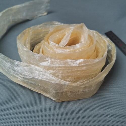 1Pieces Natural Sausage Casing Width 45mm Caliber 30mm Length 4m Sausag Shell Sausage Cover Grilled Sausage Shell Ham Casing