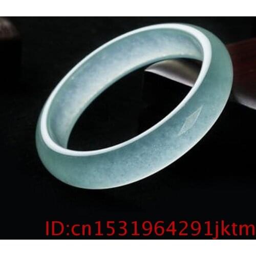 Jade Bangle Bracelet for Charm Jadeite Men Gifts Fashion 5A+ Jewelry Amulet Women Natural Chinese