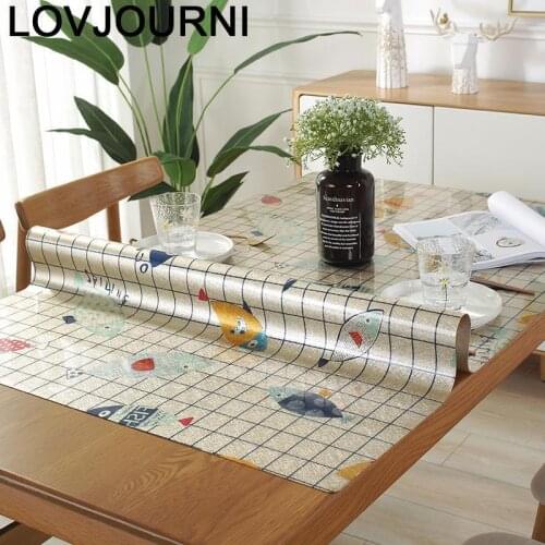 Tafelkleed Plastic Rectangular Manteles Rectangulares Impermeable Nappe Toalha De Mesa Cover Tablecloth PVC Table Cloth
