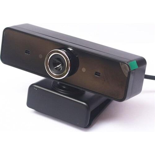 USB2.0 Webcam Computer Network Live Camera Full HD Free Drive Web Digital Camera 360 Degree Rotary with Mic for Laptop Desktop