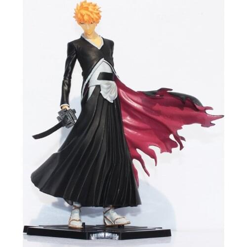 Bleach Japanese Anime Figures Toy Kurosaki Ichigo PVC Action & Toy Figures Children Model Toy