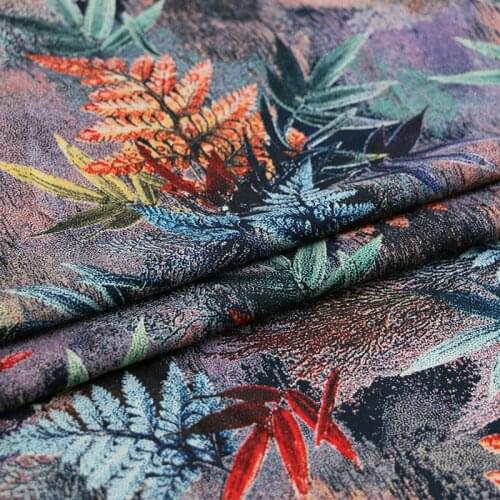 100cm*140cm Discharge Printed Rayon Viscose Fabric Soft Dress Pants Material Summer