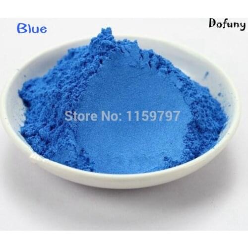500g/bag Hot sale Blue Color Pearlescent Powder Mica powder Pigment Pearl Powder Glitter Material for Decoration