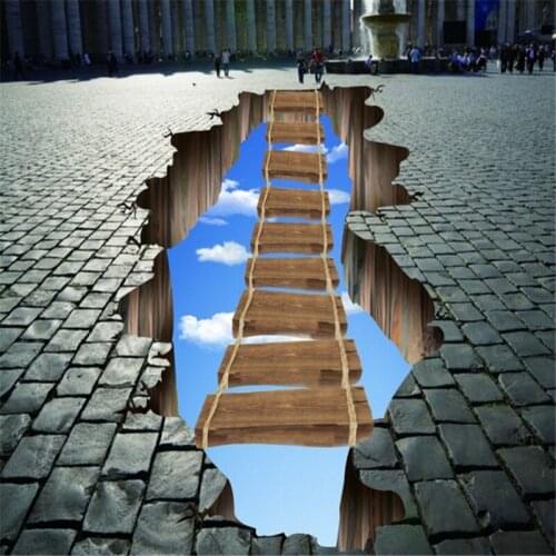 Beibehang Personalized custom flooring posted 3D stereoscopic ultra-high-grade floor living room bathroom decoration painting