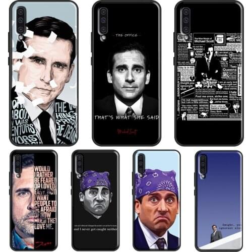 Michael Scott The Office Case For Samsung A52 A12 A32 A72 A21S A20e A21S A31 A51 A71 A10 A02S A50 A70 Back Cover