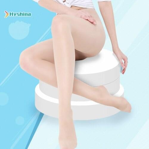 Stockings Ultra-thin Summer Without Crotch Pantyhose Sexy Anti-hook Flesh Color Base Stockings Female