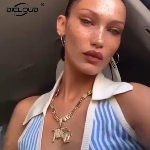 Женские трикотажные майки DICLOUD China At AliExpress