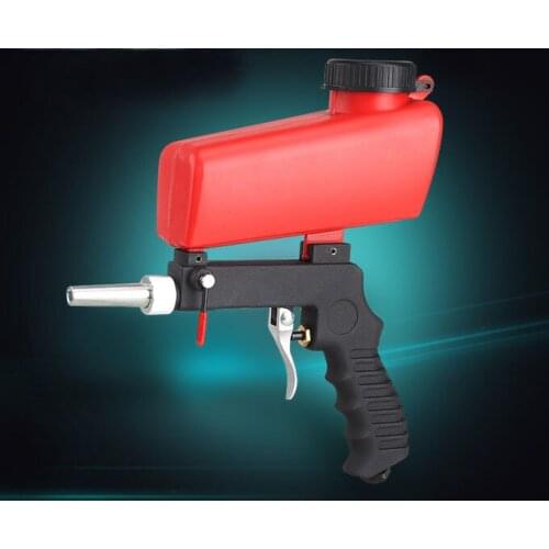 Gravity Feed Hopper pneumatic air sand blasting Gun, sandblaster Rust Cleaning removing derusting tools air sand blaster
