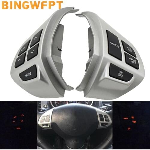 Audio Cruise Control Button Steering Wheel Switch Button For Mitsubishi ASX Lancer Outlander RVR Car Accessories