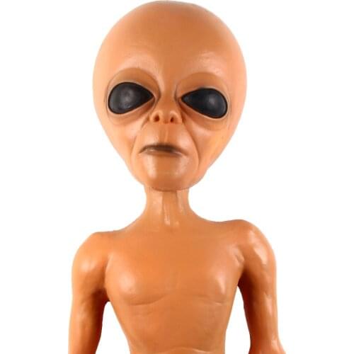 Lil Mayo Alien Doll Horror Halloween Haunted House Dress Up Holiday Gift Foam Filled Latex Prop 100CM