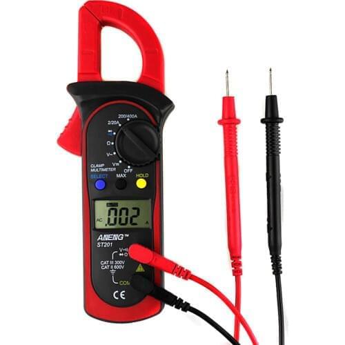 Clamp Meter Portable MSR-C600 Digital LCD Clamp Meter Multimeter AC/DC Voltage DMM Test Eletronics multi meter Tester