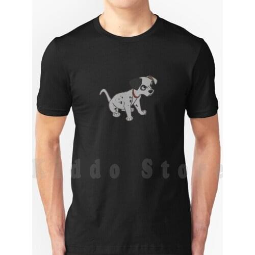 Patch T Shirt Print For Men Cotton New Cool Tee 101 Dalmatians Dalmatian Patch