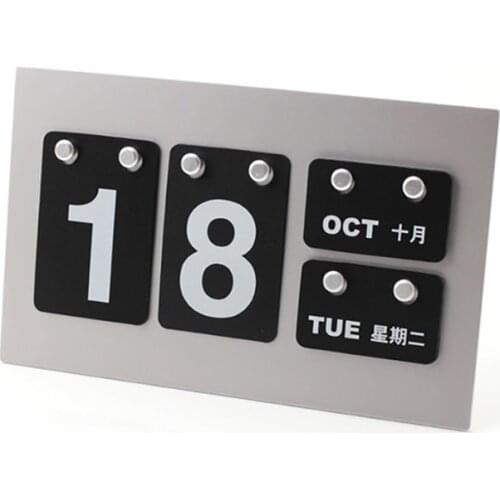 Office Desktop Calendar Creative DIY Daily Schedule Hanging Calendars, Home Living Room Desk Calendar Ornaments Decoration