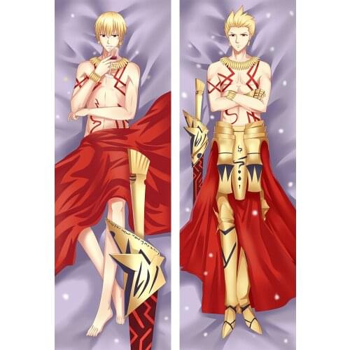 Anime Fate/stay night Dakimakura Game Fate/Zero Gilgamesh Hugging Body Pillowcase Male Throw Bedding Pillow Cover Case