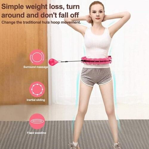 Fitness Hoop Smart Portable Professional Abdomen Fitness Ring for Adults