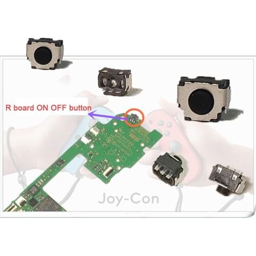 Original L R On Off Button For NS Switch joycon LB RB Left Right Bumper Button Tactile Switch buttons For JC Controller