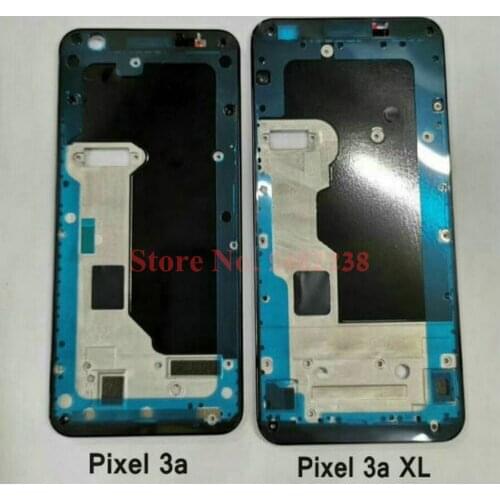100% Original LCD Front Frame For Google Pixel 3A / 3A XL Middle Frame Replacement parts For Pixel 3a 3AXL