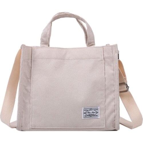 Buckle Messenger Bag Small Square Bag Handbag Corduroy Ladies Bag 2021 New Trend Single Shoulder Bag Solid Color