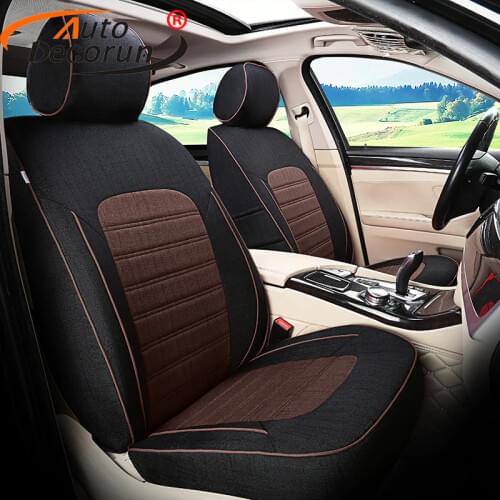 AutoDecorun Dedicated Seat Covers Cars for Volkswagen Multivan t5 Car Seat Covers Cushion Automobiles Accessories Seat Supports