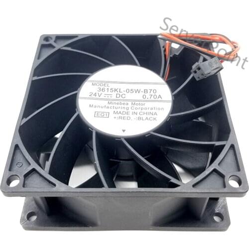 Original For NMB 3615KL-05W-B70 24V 0.7A 9cm dedicated drive ACS510/550 inverter fan