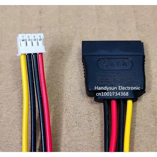 1/2/5/10pcs Mini small 4Pin Female PH2.0mm to SATA 15Pin Female to mini 4Pin Adapter Converter motherboard power supply cable