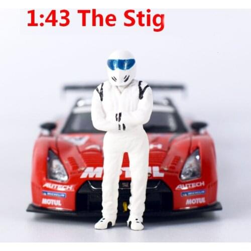 1/43 Scale Car Accessories Dolls Various Scene Decoration Puppet Racer Model Scene Accessories Display Diy Sand Table Toys Boys