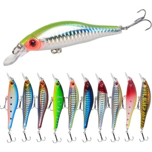 1pcs Sinking Minnow Fishing Lures Crank 9.5cm 11.5g Tungsten Magnet System Wobbler Bait Isca Artificial Bait