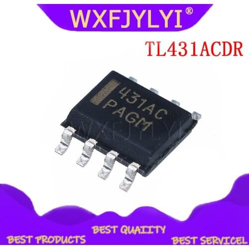 10pcs/lot 431AC TL431ACDR TL431 voltage reference SOP8 SMD management p new original