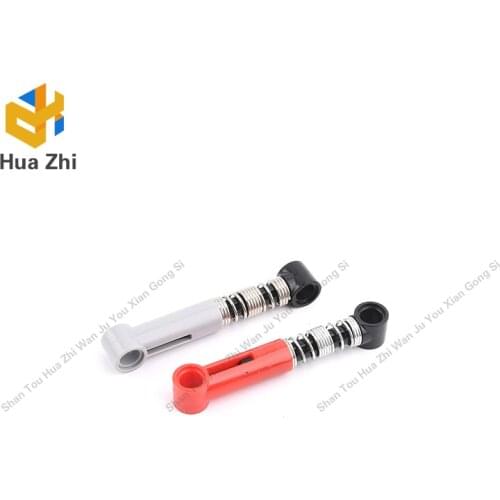 4PCS Building Blocks Parts 76537 Technic Shock Absorber 6.5L with Hard Spring [Complete Assembly] LEGOING MOCS Education"