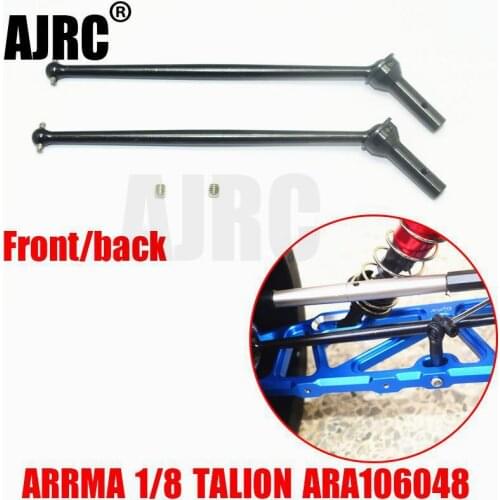 ARRMA 1/8 RC car TALION ARA106048 45# hardened steel front/rear CVD universal joints-1 pair
