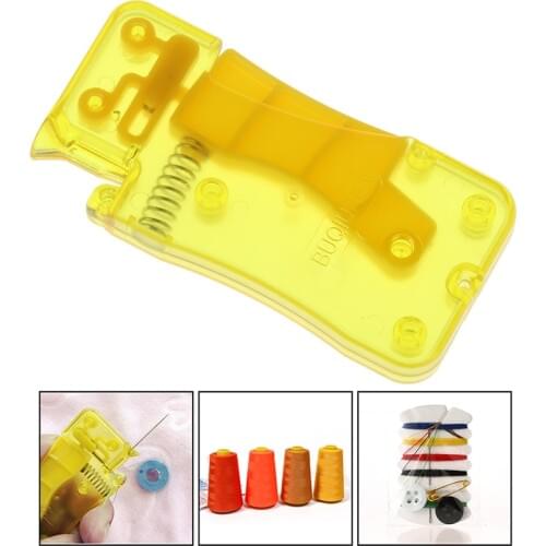 1pc Automatic Needle Threader Sewing Needle Threader Stitch Insertion Tool DIY Needlework Sewing Accessories 7*3.5cm