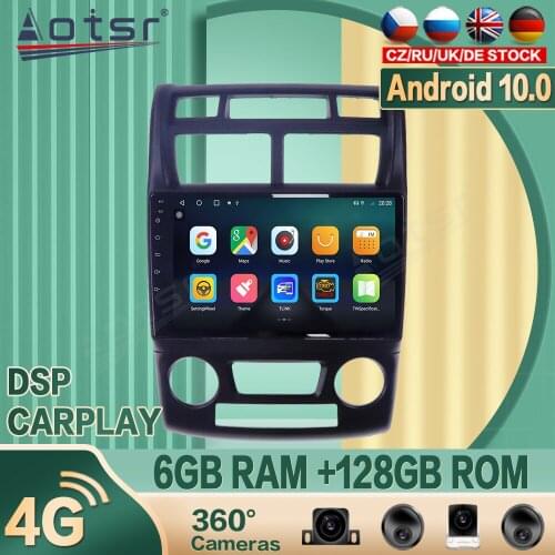 For Kia Sportage 2007+ Android10 Car radio Player GPS Navigation 360 camera Auto Stereo Multimedia Video Headunit DSP carplay 4G