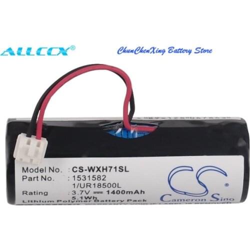 Cameron Sino 1400mAh Battery 1/UR18500L, 1531582 for Wella Xpert HS71, Xpert HS71 Profi, Xpert HS75