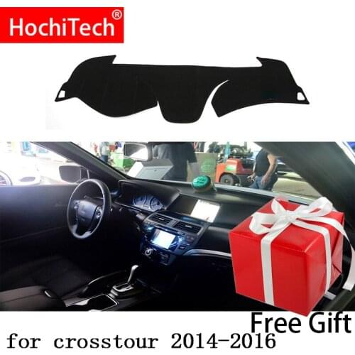 For honda crosstour 2014-2016 Right and Left Hand Drive Car Dashboard Covers Mat Shade Cushion Pad Carpets Accessories