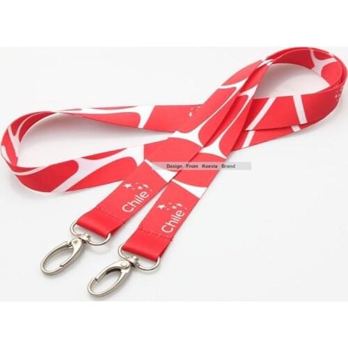 Double Oval Hook Exhibition Badge Holder Lanyards,Logo Text Personalized Design Custom Print Cheap Gift Red Lanyards 100pcs