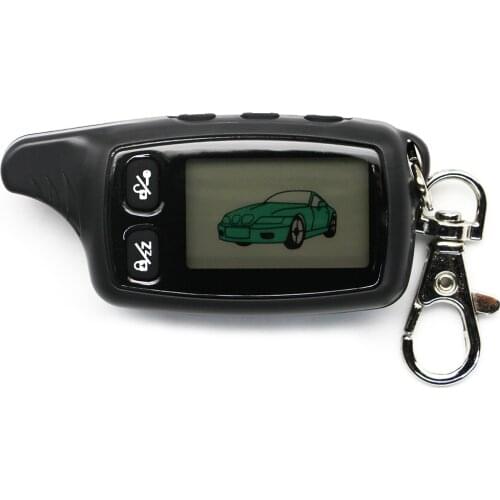 D-900 LCD Remote Controller Keychain Key Fob for TOMAHAWK D 900 D-700 LR-950LE Two-Way Car Alarm System D 700