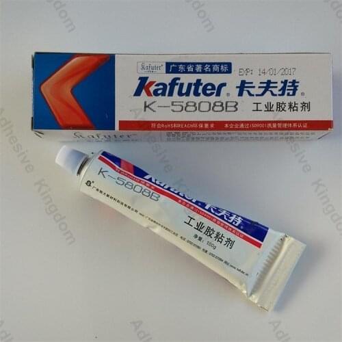 Kafuter 100g K-5808B modified silane glue fixed adhesive caulk anti-vibration rubber black