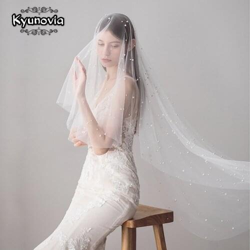 Kyunovia Wedding Long Veils