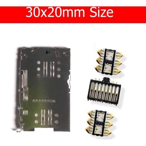 New Sim Card Adapter Holder For zte blade a610 a610c Memory Card Reader Socket + Inner Connector Panel Replacement repair parts