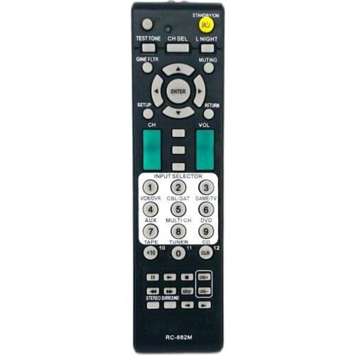 RC-682M for Onkyo AV Player Remote Control SR603/502/504 HTR550 RC-607M RC-606S TX-SR502 TX-SR504