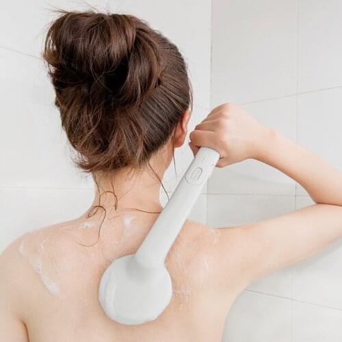 Exfoliating Collapsible Body Massage Shower Brush Soft Bath Brush SPA Woman Man Skin Care Body Back massage Brush