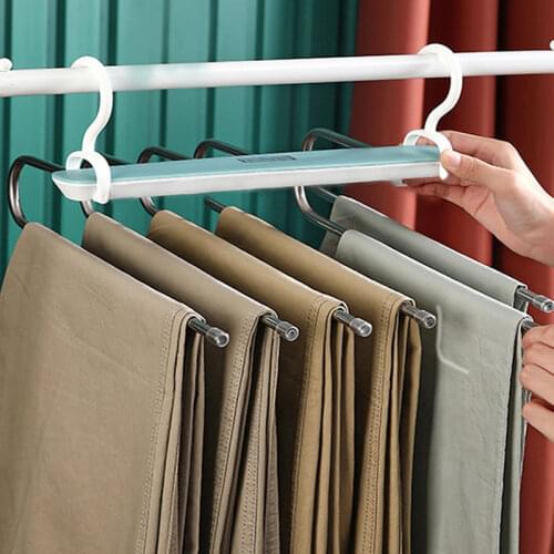 TIDYEASY Hangers For Trousers In The Closet