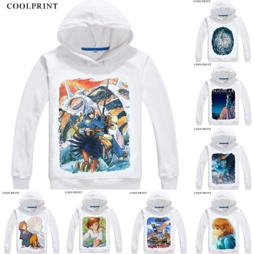 Nausicaa of the Valley of the Wind Hoodies Multi-style Hooded Hoodie Miyazaki Hayao Kaze no Tani no Naushika Cosplay Sweatshirts