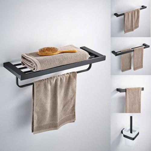 304 Stainless Steel Towel Rack Thickened and Widened Upgraded Bathroom Pendant Towel Rack for Bathroom Organizer