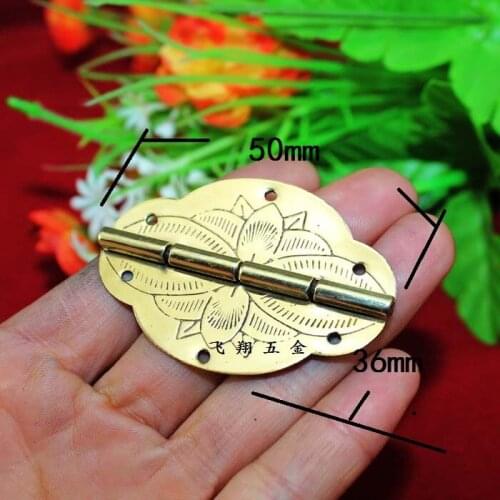 10Pcs 2014 Rushed Top Fasion 50 * 36mm 2 Inch Copper Hinge Printing Flat Oval Palette Gift