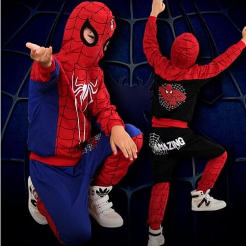 Boys Clothing Sets Cotton Hooded Vest+Long Sleeve T-shirt+Pants 3Pcs Baby Clothes Sets Childrens Clothing Overalls for kid Cool
